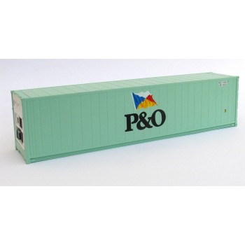 C-RAIL 40ft Kühlcontainer Container Reefer P&O H0 - LAGERWARE